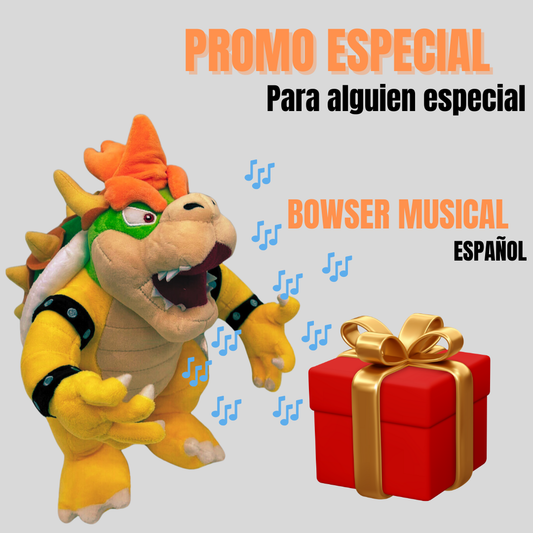 PELUCHE BOWSER MUSICAL