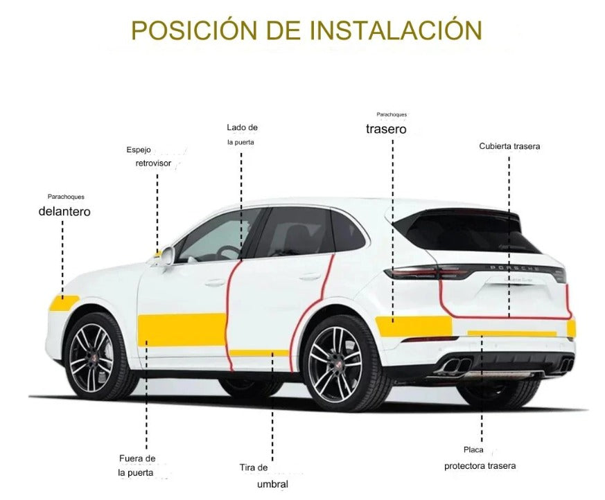 TIRA DE FIBRA DE CARBONO " PREMIUM"