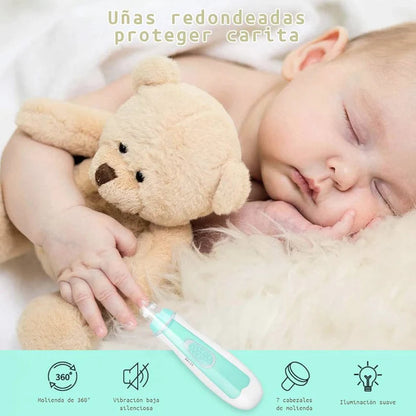 Corta uñas-Lima eléctrica para bebe